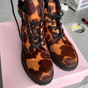Real Cow Fur Boots